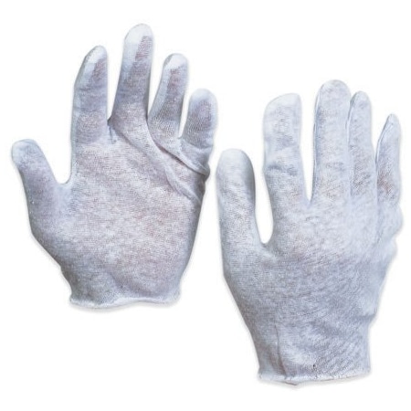 Bsc Preferred Cotton Inspection Gloves 2.5 oz. - Large, 12PK BUY00441190